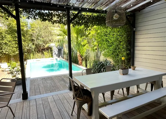Family House Bordeaux Centre, Pool, Garden, Air Conditioning