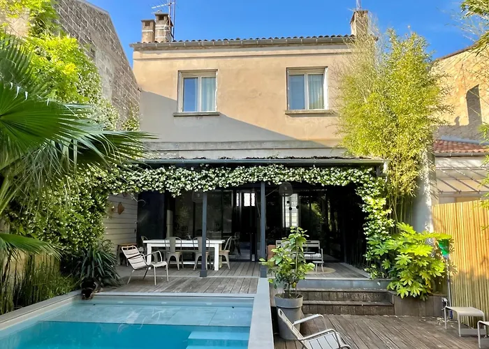 Family House Bordeaux Centre, Pool, Garden, Air Conditioning